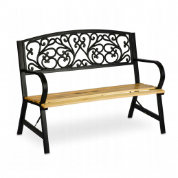 Aga Zahradní lavice DSC7517 120x56x87 cm