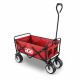 Aga Skládací přepravní vozík MR4620 Červený