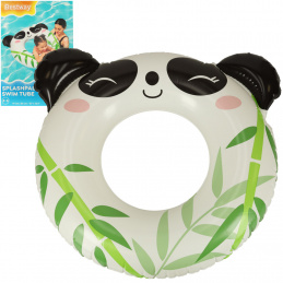 BESTWAY 36351 nafukovací plovací kolo panda