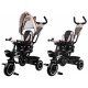 Tiny Bike 3v1 Tříkolový kočárek se stříškou SP0650 Béžový