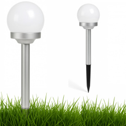 Solární lampa koule 34 cm LED