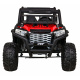 Buggy UTV Off-roader pro děti Červená + dálkové ovládání + nosič zavazadel + pomalý start + EVA + MP3 LED