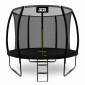 Aga SPORT EXCLUSIVE Trampolína 305 cm Černá + ochranná síť + žebřík