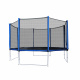 Aga SPORT PRO Trampolína 366 cm Modrá + ochranná síť + žebřík