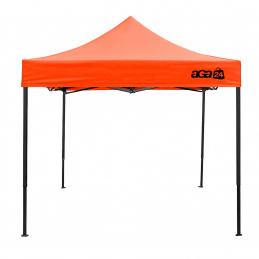 Aga Prodejní stánek bez bočnic 3×3 m Oranžový