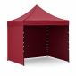 Aga Nůžkový stánek PARTY 3x3m Vínový