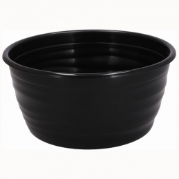 Obal na květináč černý - 24 cm