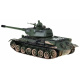Dálkově ovládaný tank T-34 pro děti 3+ Střílející kamuflážní model 1:28 + Velká tanková bitva + Světelné zvuky
