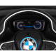 BMW I8 Lift Battery Car Black + dálkové ovládání + pomalý start + 3bodové pásy + MP3 USB + LED dioda