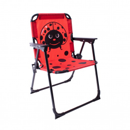 Linder Exclusiv Dětské kempingové křeslo Červené