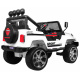 Terénní auto Raptor Drifter White + Dálkové ovládání + Pohon 4x4 + Úložný prostor + Pomalý start + MP3 LED