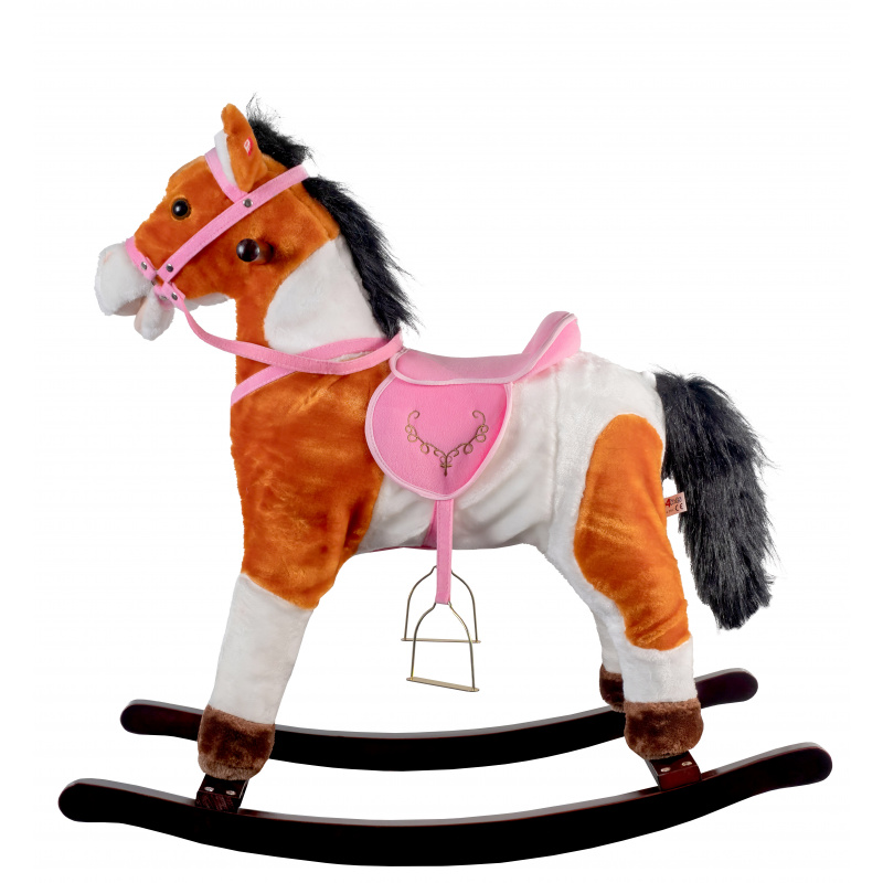 Aga4Kids Houpací koník MR1310 Světle hnědý