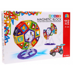 Magické magnetické cihly 112 kusů