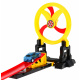 Dětská závodní dráha 3+ Pohyblivá obruč + 2 LED autíčka + 3 360 smyčky pro autíčka