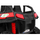 Grand Buggy Strong Lift pro děti Červená + pohon 4x4 + dálkové ovládání + nosič zavazadel + rádio MP3 + LED dioda