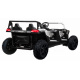 Čtyřmístná bugina ATV RACING UTV2000 s li-ion baterií Bílá