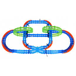 Závodní dráha Svítící ve tmě 63ks.