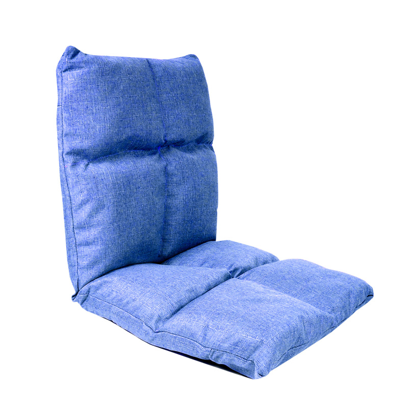 Aga Polohovací křeslo na podlahu 52x55x55 cm Modré