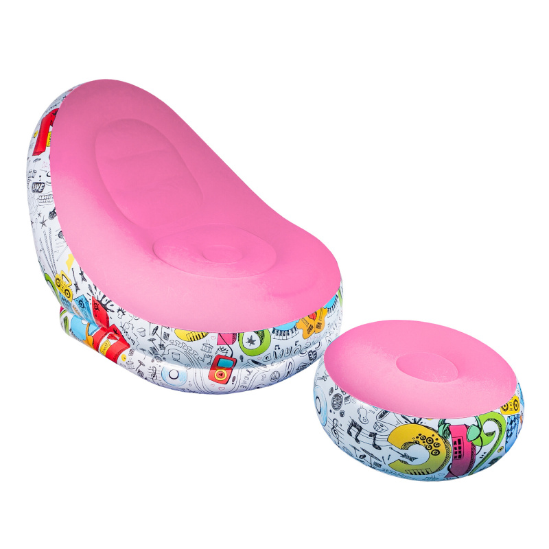 Aga Nafukovací křeslo s podnožníkem DS2508