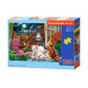 Puzzle Koťata na střeše 180 dílků