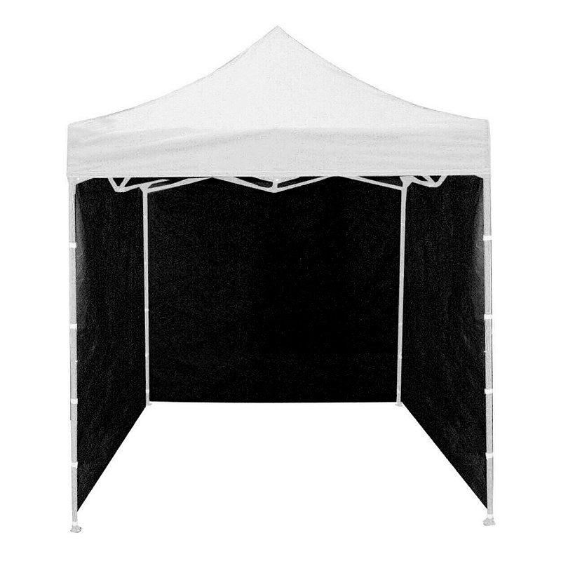 Aga Bočnice k prodejnímu stánku 3x2m Černá