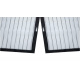 Síť proti hmyzu s magnety 80/90/100 x 210/220 cm Černá Malatec 12523