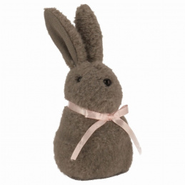 Látkový zajíček k postavení 14 cm