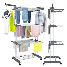 Q52E SUŠÁK NA PRÁDLO STOJACÍ SKLÁDACÍ XXL