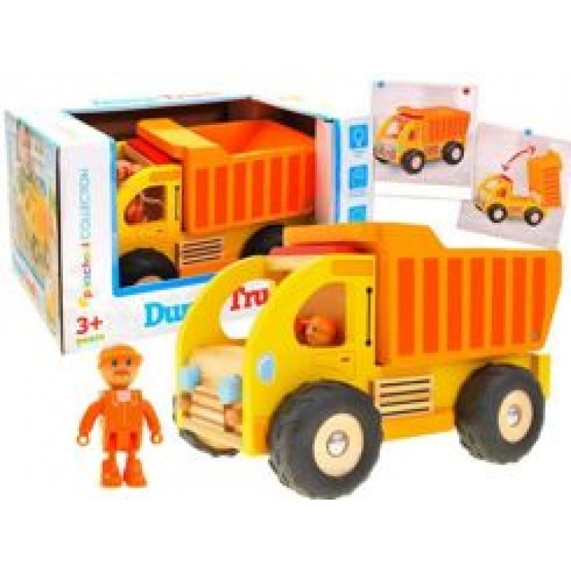 Dřevěný popelářský vůz ZA1810