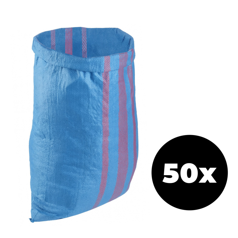 Aga 50x Polypropylenový pytel 65x105cm 50kg