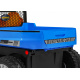Farmářské auto pro 2 děti Modrá + 4x4 + Dálkové ovládání + Kiper + LED Audio