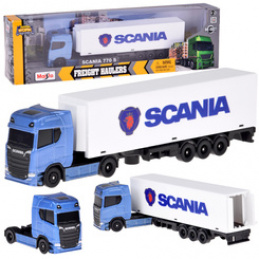 Licencované Kovové Auto Traktor SCANIA 770S + Přívěs ZA5965 univerzální