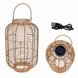 Solární zahradní LED lampa - stojací