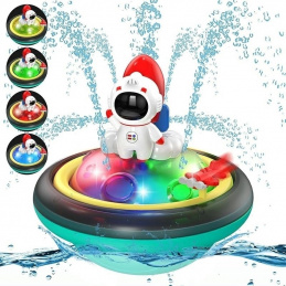 B53A FONTÁNA DO KOUPELE ASTRONAUTA LAMPIČKA HUDBA