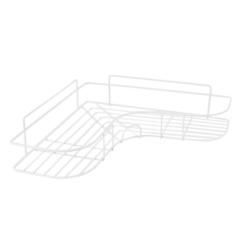 Aga Koupelnová rohová police Bílá