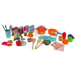 Kuchyně Kuchyňský Koutek s Funkcí Světel, Zvuku, Vody a Pary 42ks.