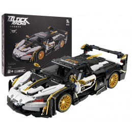 Sada Kostek Sportovní Auto Bílo/Černé 1242ks.