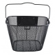 Koš na řídítka s klipem Černý ISO 2355