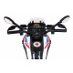 BMW F850 GS Dětský motocykl na baterie bílý + asistenční kolečka + LED audio + pomalý start + EVA