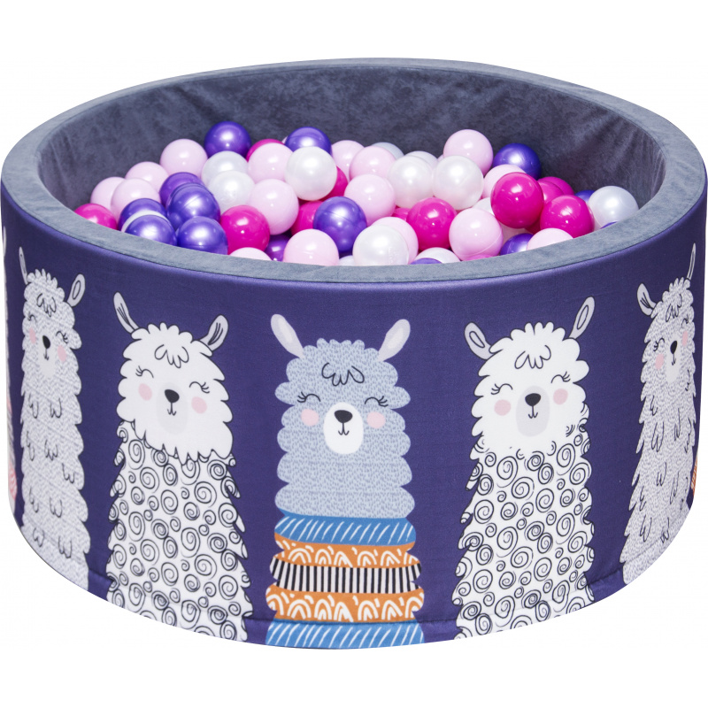 Aga Suchý bazén 90x40 cm s míčky 485