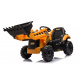 Vozidlo JCB s bagrem Žlutá