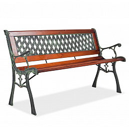 Aga Zahradní lavice 125x52x74 cm 6DAZ411 - II. JAKOST