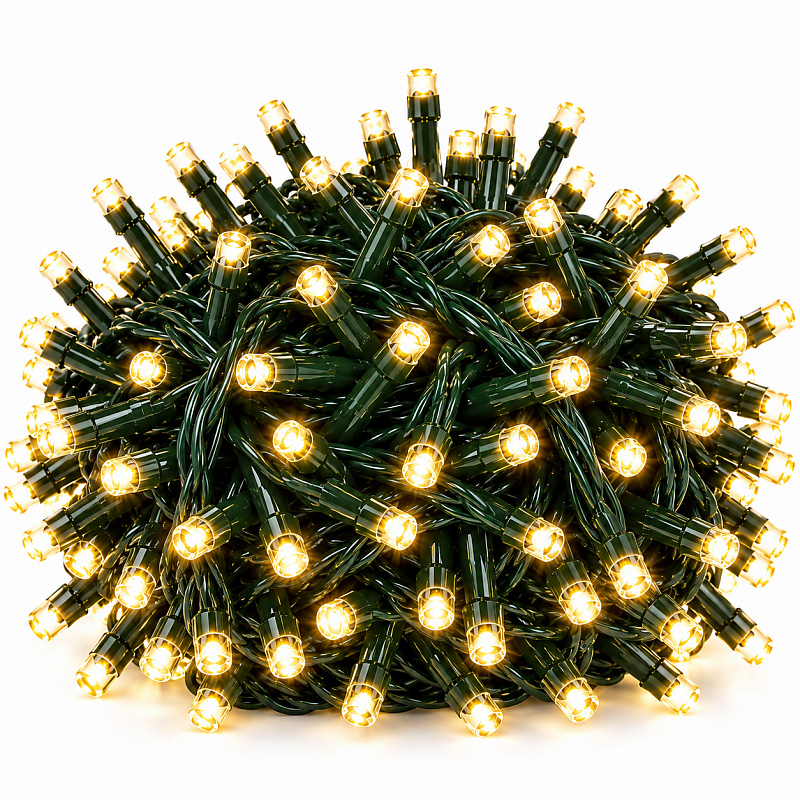 Aga Vánoční řetěz 100 LED Teplá bílá