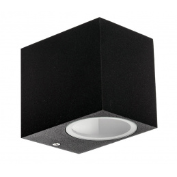 LED venkovní svítidlo B7157 - GU10 - 9 x 8 x 6,5cm - černá - IP44
