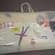Aga4Kids Dětská skládací pěnová podložka 200x180 cm - 6DZ126 - II. JAKOST