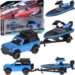 Maisto Licencované Kovové Auto Ford Bronco 2021 + loď 1:64 ZA5969 univerzální