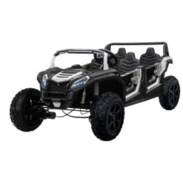 Čtyřmístná bugina ATV RACING UTV2000 s li-ion baterií Bílá