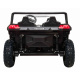 Čtyřmístná bugina ATV RACING UTV2000 s li-ion baterií Bílá