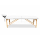Aga Dřevěné masážní lehátko MR6150 Bílé