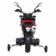 BMW F850 GS Dětský motocykl na baterie Červená + asistenční kolečka + LED audio + pomalý start + EVA